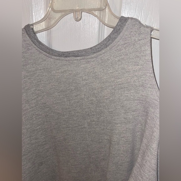 Sundry SweatShirt - Heather Grey Color with Good Vibes graphic on the front. - Picture 4 of 9